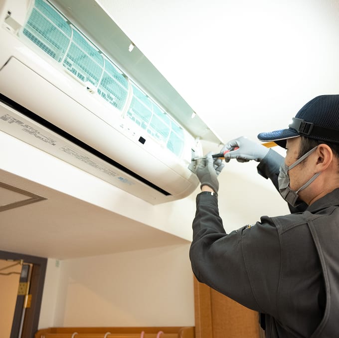 空調設備の様子